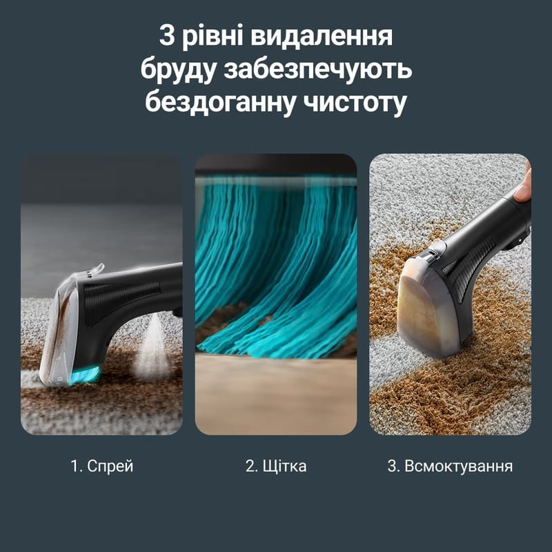 Миючий пилосос-плямовивідник Rowenta Clean It Compact IN3020F0
