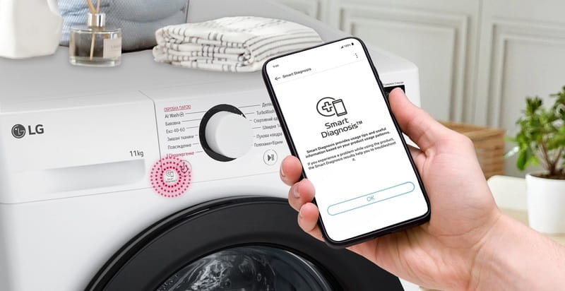 Стиральная машина LG F4Y5ES6W