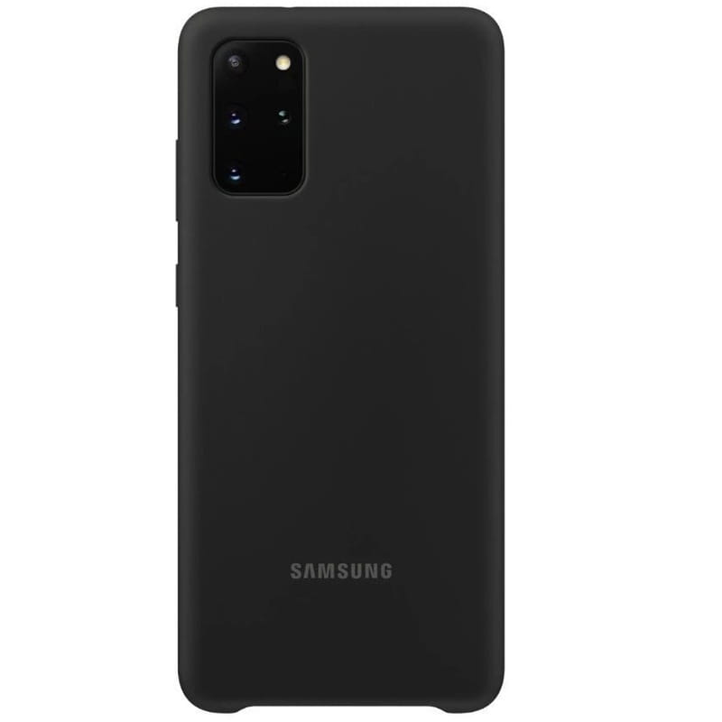 Чехол-накладка Samsung Silicone Cover для Samsung Galaxy S20+ SM-G985 Black (EF-PG985TBEGRU)