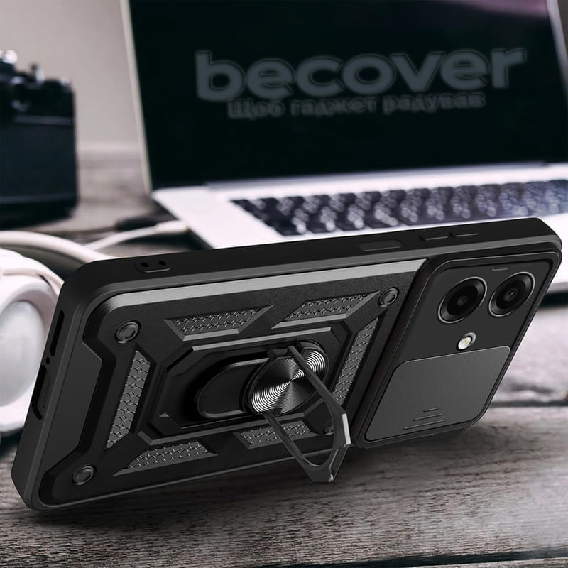 Чохол-накладка BeCover Military для Samsung Galaxy A07 SM-A075 Black (713897)