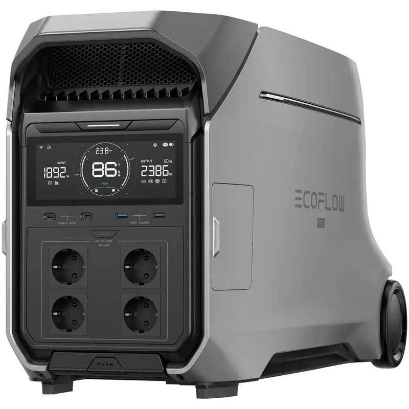Зарядная станция EcoFlow Delta Pro 3, 4000W, 4096Wh (EFDELTAPRO3-EU-CBOX)