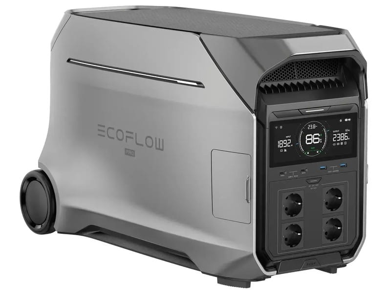 Зарядная станция EcoFlow Delta Pro 3, 4000W, 4096Wh (EFDELTAPRO3-EU-CBOX)