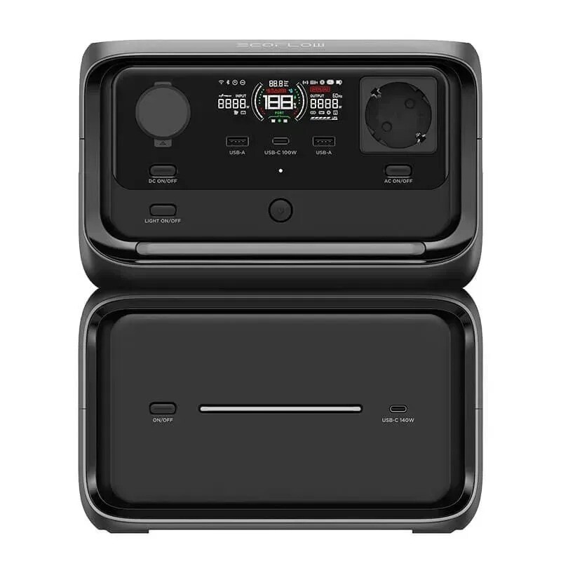 Зарядная станция EcoFlow River 3 Max Plus, 600W, 858Wh (EFRIVER3MaxPlus-EU-CBOX)_EU