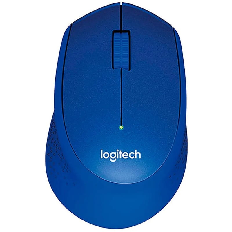 Мышь беспроводная Logitech M330 Silent Plus Blue (910-004910)