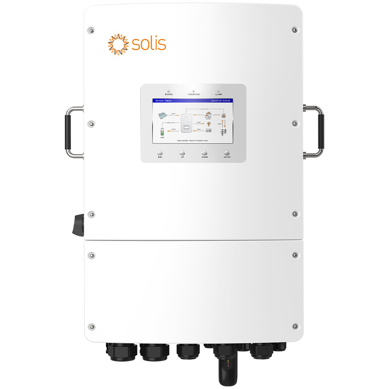 Инвертор гибридный 12kW Solis S6 (S6-EH3P12K02-NV-YD-L), трехфазный