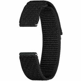 Ремешок Samsung D-Buckle Fabric Band (M/L) для Samsung Galaxy Watch 4/4 Classic/5/5 Pro/6/6 Classic/7/FE Black (ET-SVR94LBEGEU)
