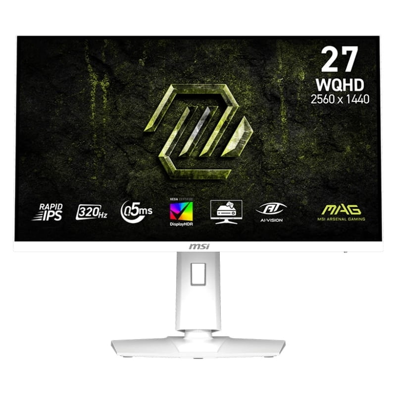 Монітор MSI 27" MAG 274QRFW X32 IPS White 320Hz