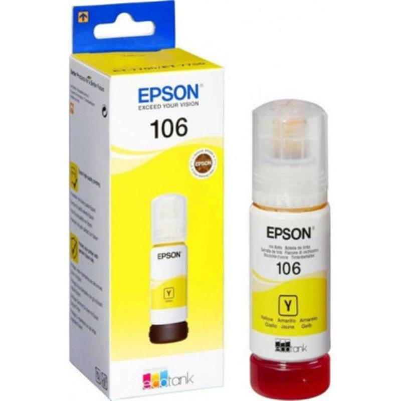 Чернила Epson L7160/7180 Yellow (C13T00R440) 70 мл