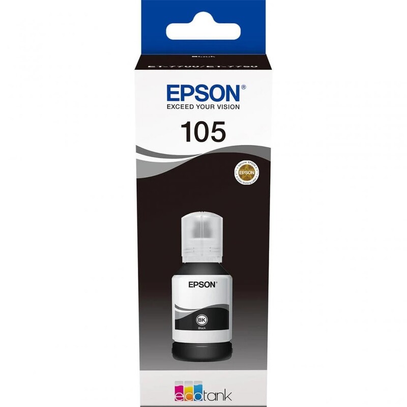 Чорнило Epson L7160/7180 Black Pigment (C13T00Q140) 140 мл