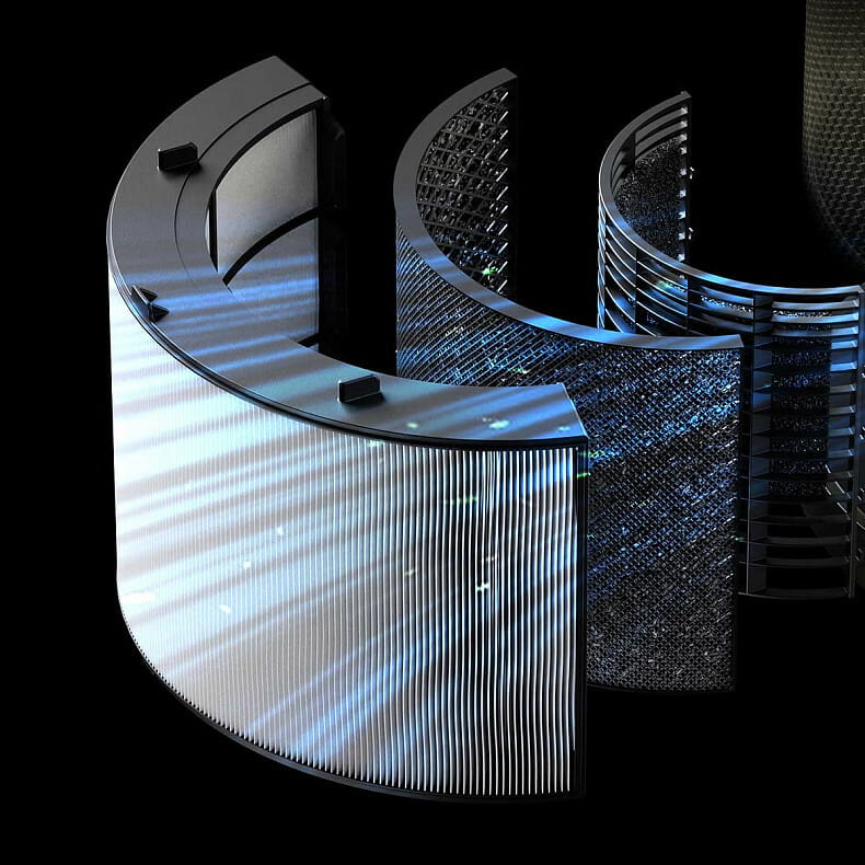 Угольный фильтр для очистителя воздуха Dreame PM20 (DVK3)