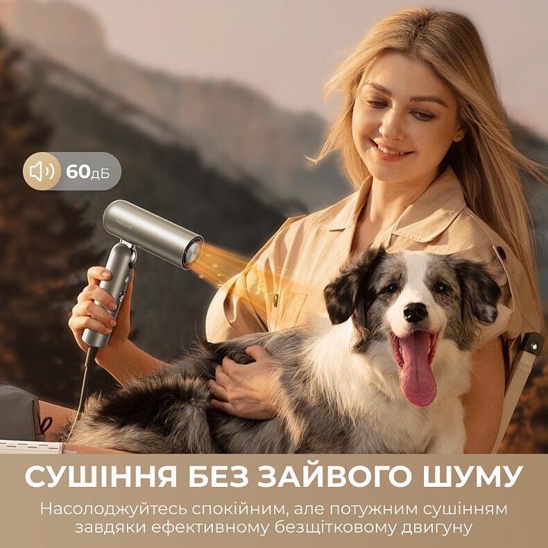 Фен Dreame Pocket Pro Grey (AHD51PRO_G)