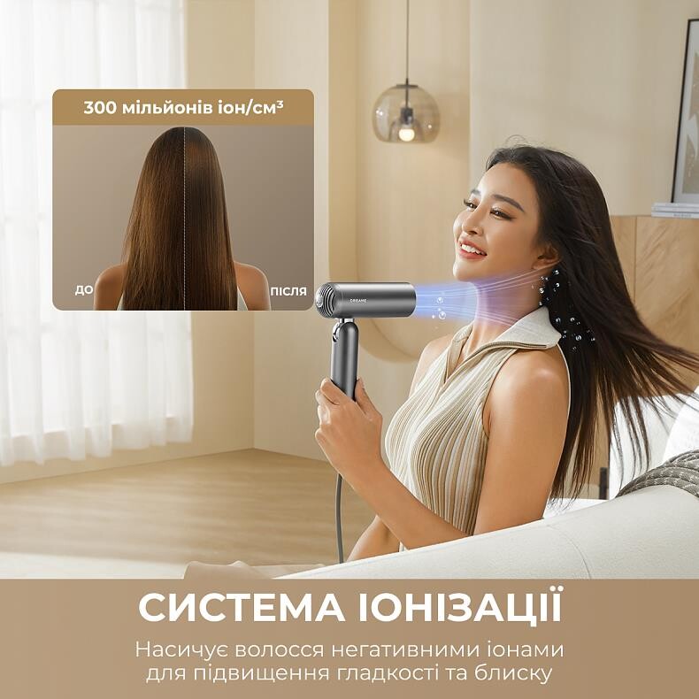 Фен Dreame Pocket Pro Grey (AHD51PRO_G)