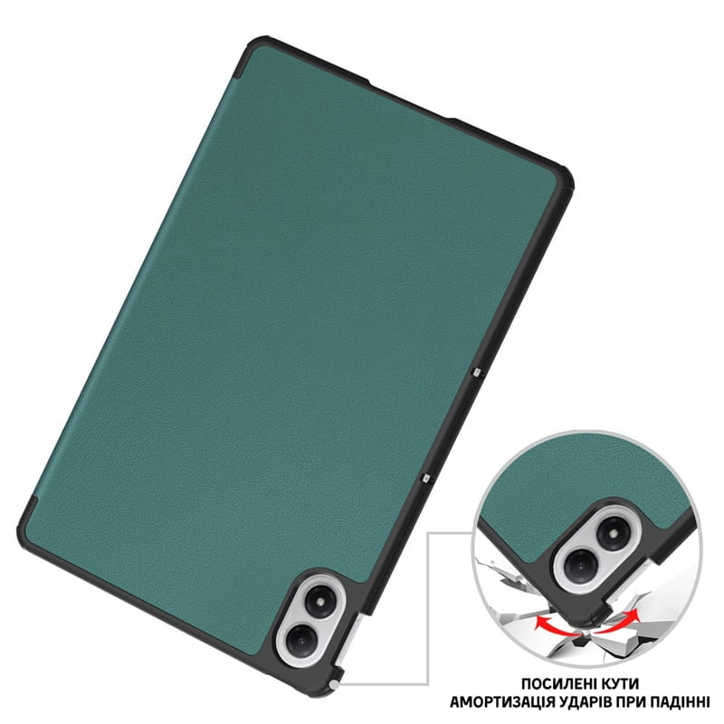 Чохол-книжка BeCover Smart Case для Xiaomi Redmi Pad 2 Pro 12.1" Dark Green (714628)