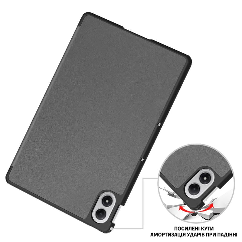 Чохол-книжка BeCover Smart Case для Xiaomi Redmi Pad 2 Pro 12.1" Gray (714630)