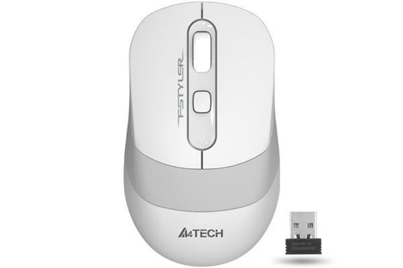 Мышь беспроводная A4Tech FG10 White USB