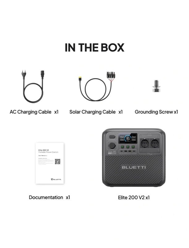 Зарядная станция Bluetti Elite 200 V2, 2600W, 2073Wh_OEM