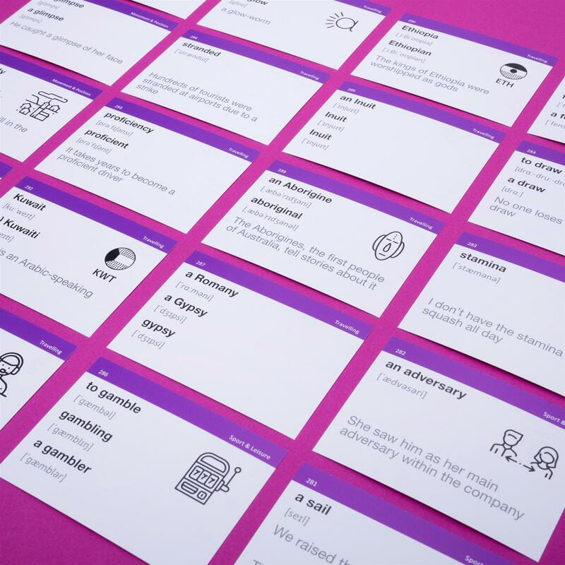 Картки для вивчення англійської мови English Student. C2 – Proficient