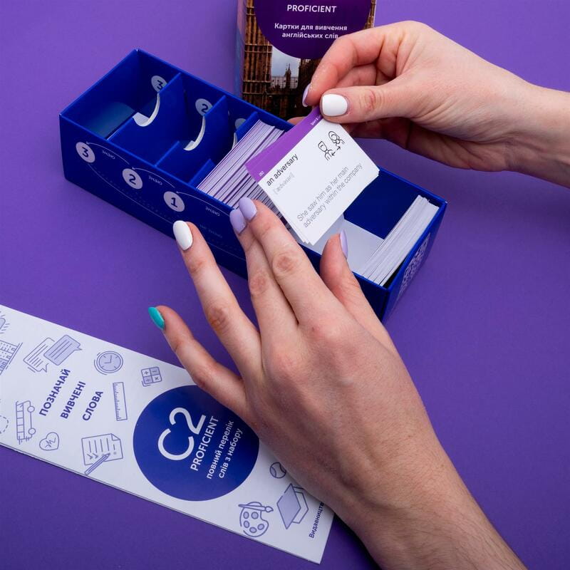 Картки для вивчення англійської мови English Student. C2 – Proficient