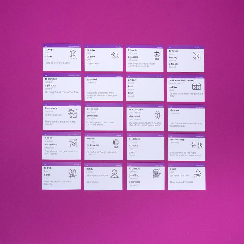 Картки для вивчення англійської мови English Student. C2 – Proficient