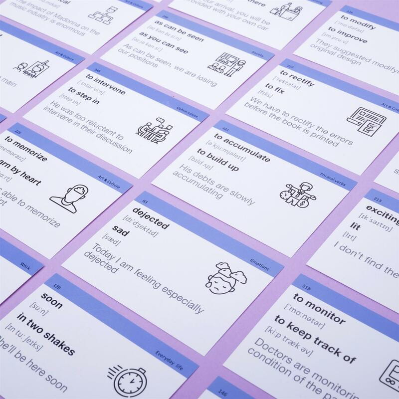 Картки для вивчення англійської мови English Student. Communication