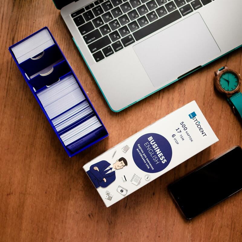 Картки для вивчення англійської мови English Student. Business English