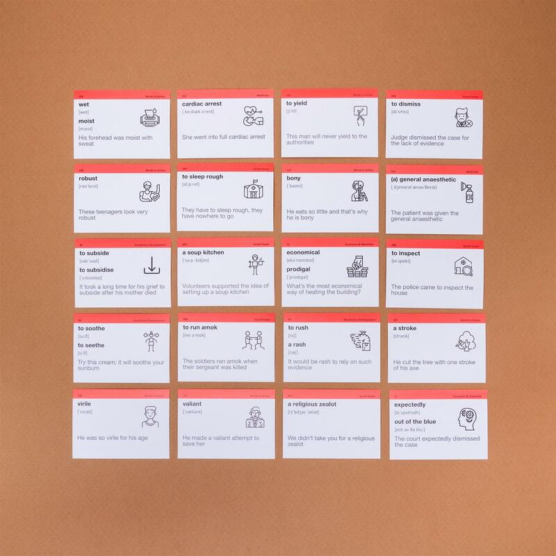 Картки для вивчення англійської мови English Student. IELTS 7.0-8.0