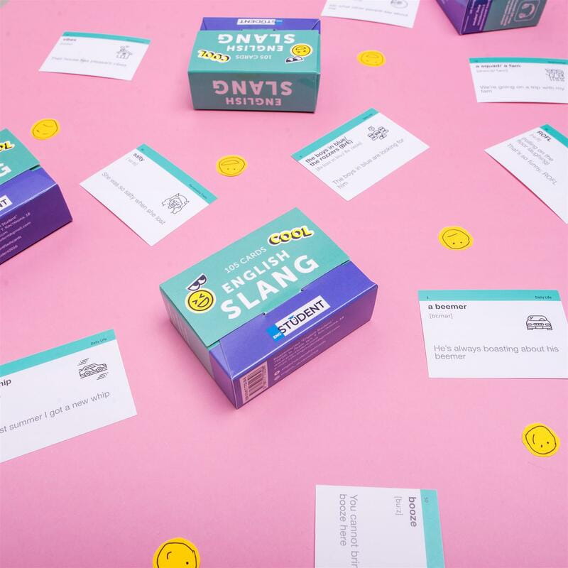 Картки для вивчення англійської мови English Student. English Slang