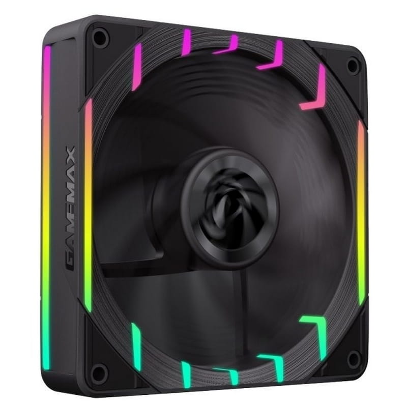 Вентилятор GameMax Tornado T12 ARGB-R Black