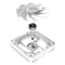 Фото - Вентилятор GameMax Tornado T12 ARGB-RW White | click.ua