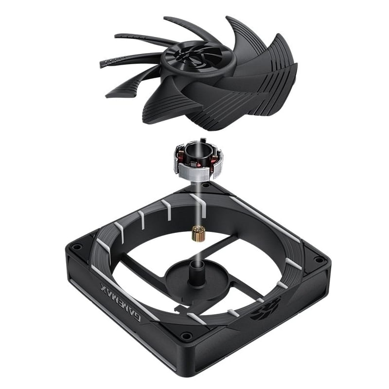 Вентилятор GameMax Tornado T12 ARGB Black