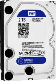 Накопичувач HDD SATA 2.0TB WD Blue 5400rpm 64MB (WD20EZRZ)
