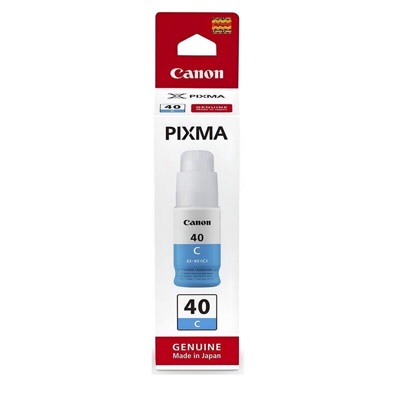 Чорнило Canon GI-40C Pixma G5040/G6040/GM2040 (Cyan) (3400C001) 70мл