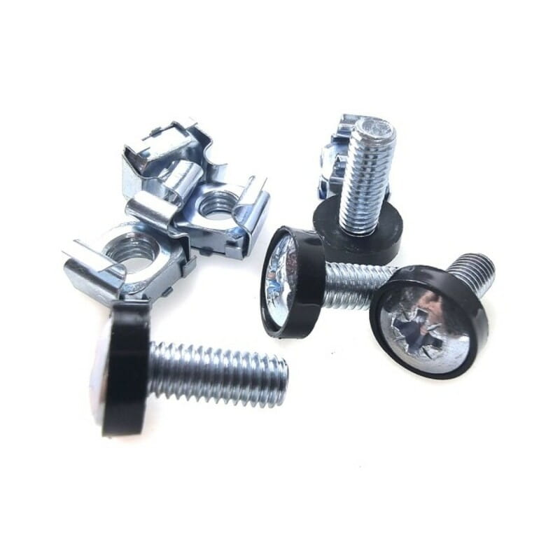 Комплект крепления (серый винт 20мм+гайка+шайба) (WT-2055B-M6)