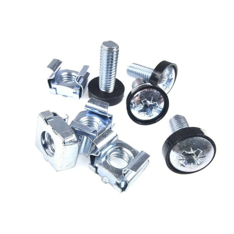 Комплект крепления (серый винт 20мм+гайка+шайба) (WT-2055B-M6)