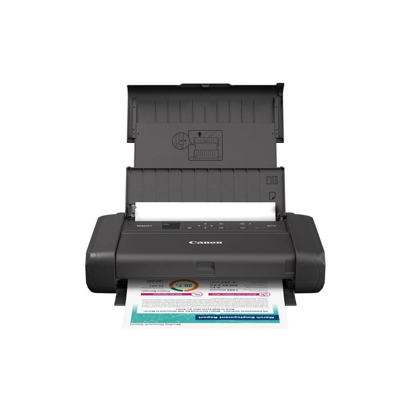 Принтер А4 цв. Canon Maxify BX110 with Battery с Wi-Fi (7069C027)