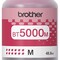 Фото - Чорнило Brother DCPT300, DCPT500W, DCPT700W, DCPT310, DCPT510W, DCPT710W Magenta (BT5000M) 48.8мл | click.ua