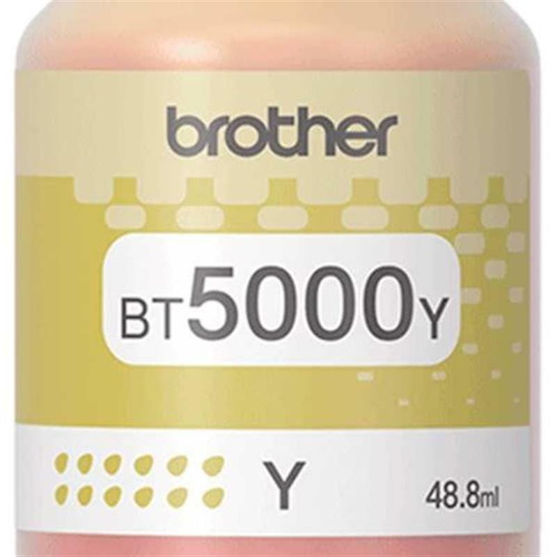 Чорнило Brother DCPT300, DCPT500W, DCPT700W, DCPT310, DCPT510W, DCPT710W Yellow (BT5000Y) 48.8мл