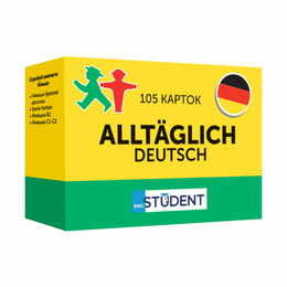 Карточки для изучения немецкого языка English Student. Alltaglich Deutsch