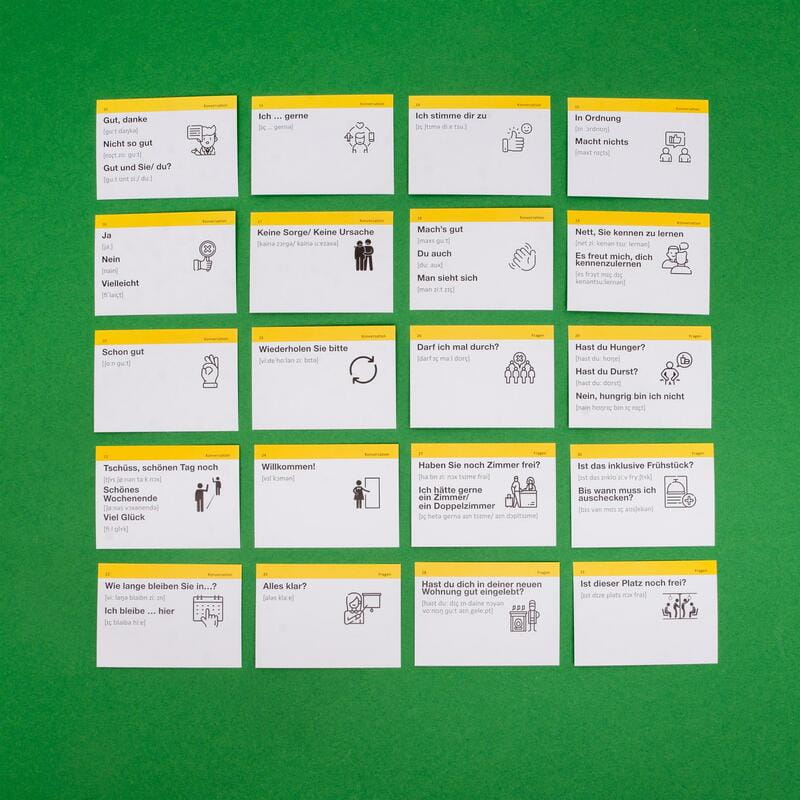 Картки для вивчення німецької мови English Student. Alltaglich Deutsch