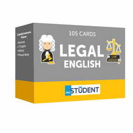 Карточки для изучения английского языка English Student. Legal English