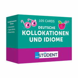 Картки для вивчення німецької мови English Student. Kollokationen und Idiome