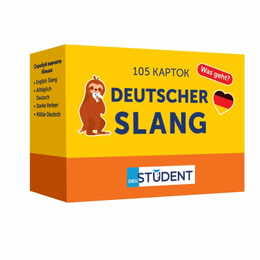 Картки для вивчення німецької мови English Student. Deutscher Slang