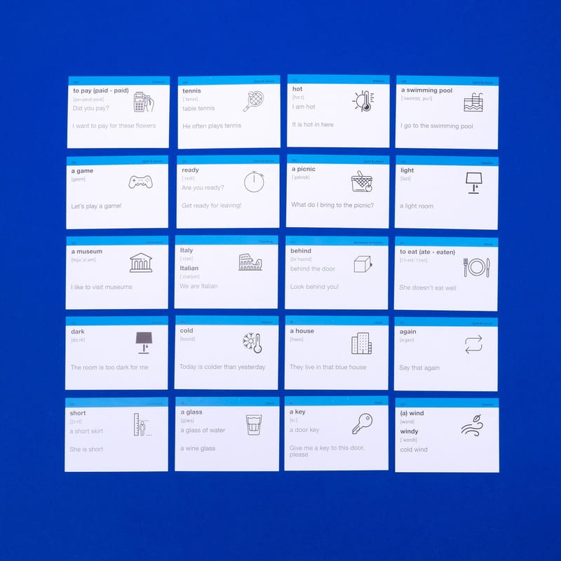 Картки для вивчення англійської мови English Student. Легкий старт A1+A2