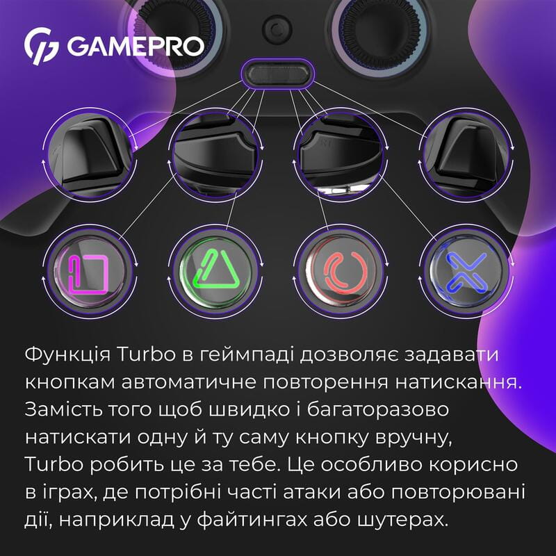 Геймпад GamePro GPS20B Black