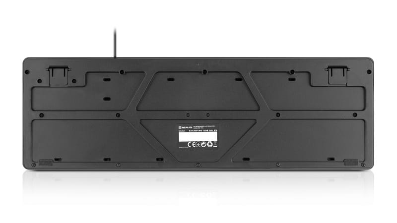 Комплект (клавіатура, миша) REAL-EL Standard 504 Kit Black (EL123100037)