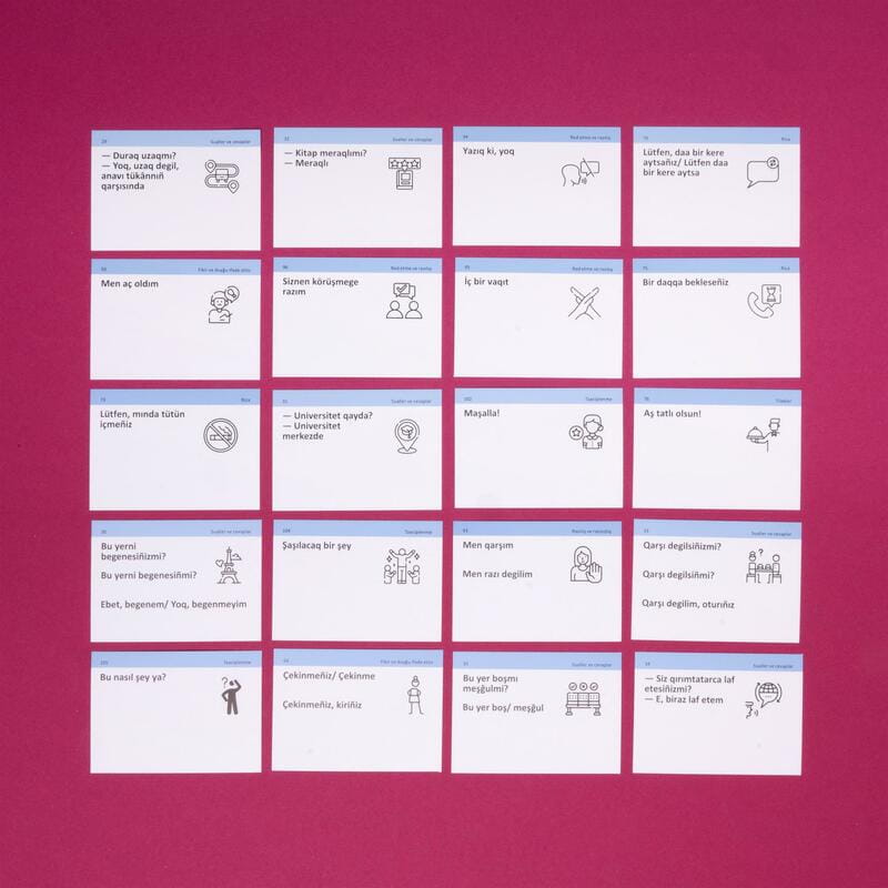Картки для вивчення кримськотатарської мови English Student