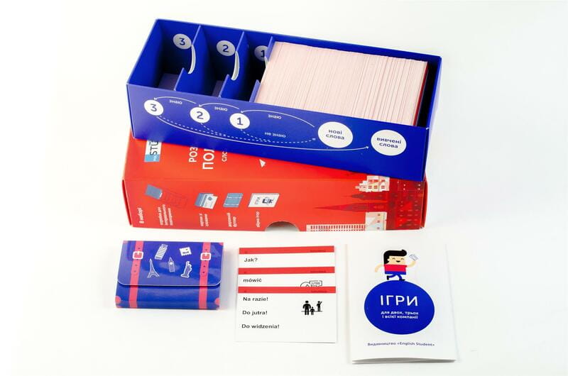 Картки для вивчення польської мови English Student