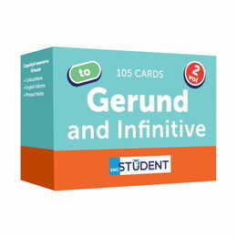 Картки для вивчення англійської мови English Student. Gerund and Infinitive vol.2
