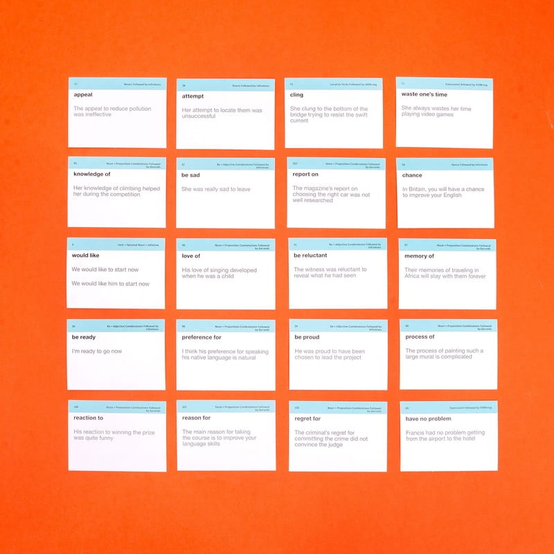 Картки для вивчення англійської мови English Student. Gerund and Infinitive vol.2