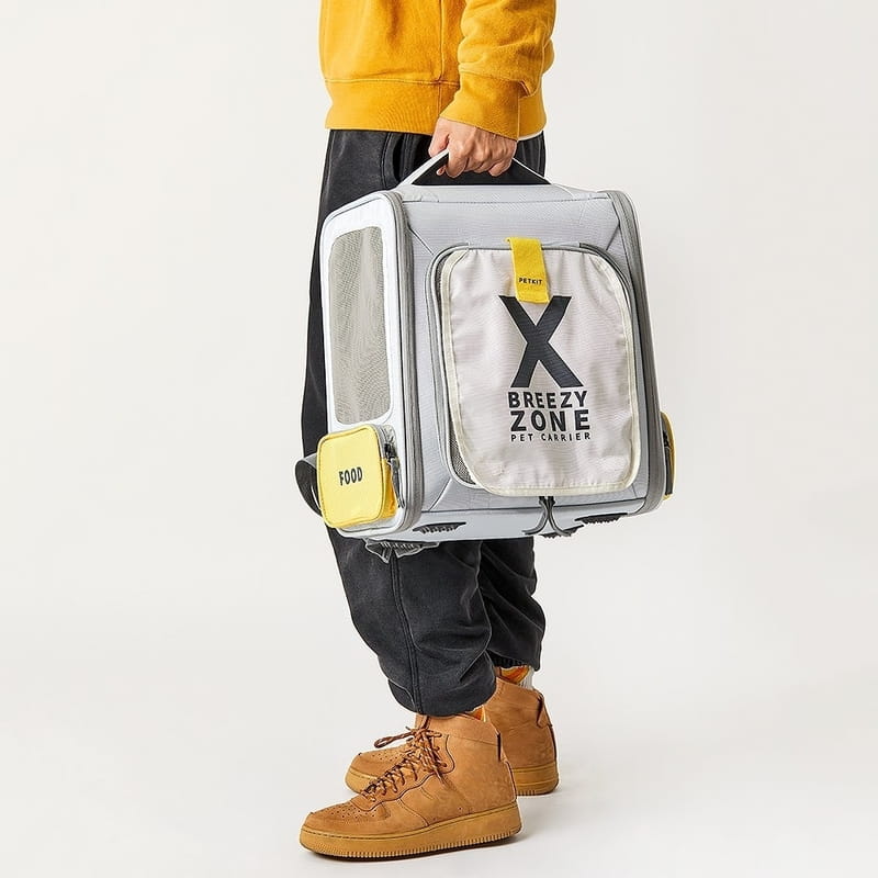 Рюкзак-переноска Petkit Breezy xZone Pet Carrier Grey (P7703)